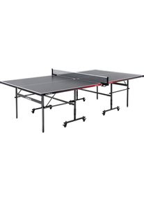Joola , Tischtennisplatte »Outdoor Nova 100A«, (Packung), wetterfest, klappbares Untergestell, inkl. Netz , schwarz-rot