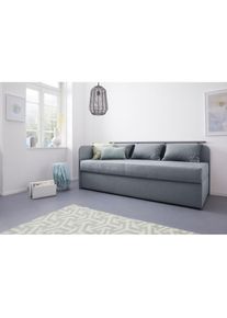 Maintal , Polsterliege &raquo;Diana&laquo; , grau