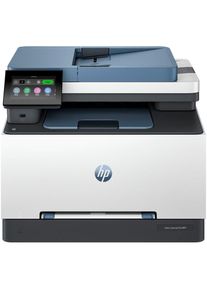 HP , Multifunktionsdrucker »Color LaserJet Pro MFP 3302fdwg« , grau/blau , Beidseitiger Druck, Display