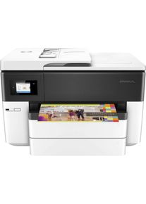 HP , Multifunktionsdrucker »OfficeJet Pro 7740 All-in-One« , weiß , Beidseitiger Druck, Display
