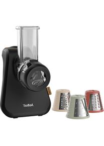 Tefal, Zerkleinerer &raquo;Eco Respect&laquo; 200 W Eco-Design, farblich codiertes Kegelsystem, platzsparend, MB77EN, schwarz, schwarz