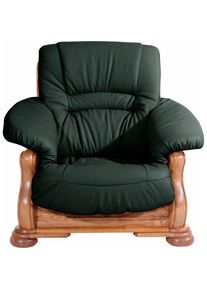Max Winzer , Sessel »Texas, Loungesessel, Retro Klassiker, bequem, aufwendige Verarbeitung«, mit dekorativem Holzgestell aus Eiche, gefrästen...
