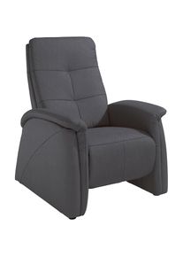 exxpo - sofa fashion , Sessel »Tivoli, Hochlehnsessel, Relaxsessel, Kinosessel, bequem«, (Set), mit Relaxfunktion, schmale Armlehnen , grau