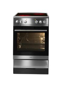 Amica, Elektro-Standherd &raquo;SHC 11595 E&laquo; Steam Clean Reinigt den Ofen mittels Dampf, ohne Chemie, edelstahlfarben, Mit Grill