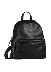 Gabor, Damen, Rucksack &raquo;Mina&laquo; aus weichem leichten Lederimitat, l&auml;ssig im praktischen Format, Schwarz, B/H/T: 29 cm x 30 cm x 15 cm, Schwarz, L&Auml;SSIGER