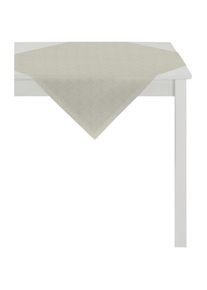 Apelt , Mitteldecke »1104 Loft Style, Jacquard«, (1 St.) , taupe/beige , B/L: 85 cm x 85 cm