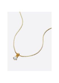 Lady , Damen , Kette mit Anhänger , gelbgold 585 , N-Groesse , Anhänger mit Kette