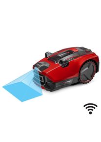 Einhell, Rasenm&auml;hroboter &raquo; M&auml;hroboter FREELEXO CAM PLUS 600&laquo;, rot, Intuitiv bedienbares Tastenfeld und LED-Display