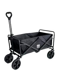 Happy People , Bollerwagen »Faltbarer Bollerwagen ca. 100x50x59cm«, faltbar , schwarz