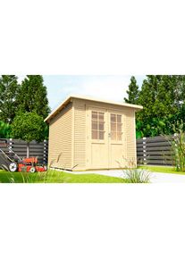 Wolff , Gartenhaus »Pulti Softline 3030« , naturbelassen