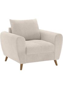 Mr. Couch, Sessel &raquo;Blackburn II&laquo; Passend zu der Garnitur, mit Kaltschaumpolsterung bis 140 kg belastbar, Novaclean Avanti 4 ecru, Novaclean Avanti (