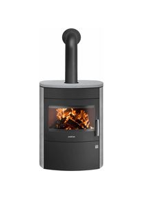 Justus, Kaminofen &raquo;Agero 2.0&laquo;, schwarz, Luftdurchstr&ouml;mter Griff