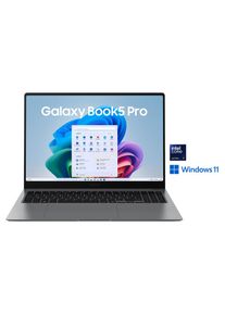 Samsung , Notebook »Galaxy Book5 Pro 16 (NP960X)«, 40,64 cm, / 16 Zoll, Intel, Ultra 7, ARC, 512 GB SSD , Grau , 32 GB RAM und 512 GB interner...