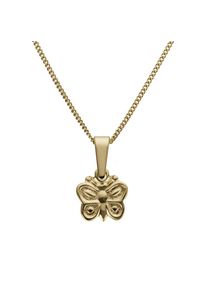 Firetti , Jungen,Kinder , Kettenanhänger »Schmuck Geschenk Gold 333 Halsschmuck Anhänger Halskette Butterfly« () Made in Germany , gelbgoldfarben ,...