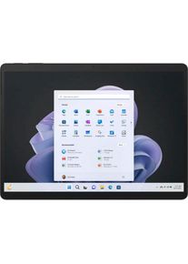 Microsoft , Convertible Notebook »Surface Pro 9«, 33,02 cm, / 13 Zoll, Intel, Core i7, Iris Xe Graphics, 256 GB SSD , Graphit , Tastatur + Pen sind...