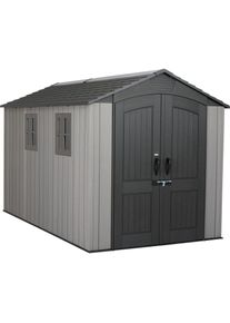 Lifetime, Ger&auml;tehaus &raquo;Terra&laquo; Kunststoff, grau, HDPE (High Density Polyethylen), grau