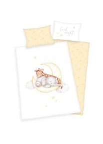 Baby Best , Babybettwäsche »Sleeping little Bear«, mit liebevollem Motiv , bunt , B/L: 100 cm x 135 cm