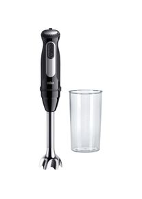 Braun , Stabmixer »MultiQuick 5 Pro MQ55001 M«, 1000 W, schwarz , Schwarz/Edelstahl