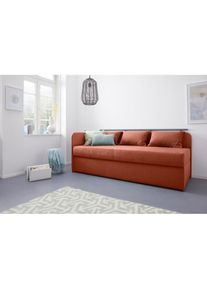 Maintal, Polsterliege &raquo;Diana&laquo;, terra, Liegeh&ouml;he 38 cm, terra