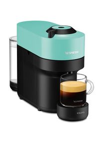 Nespresso , Kapselmaschine »Vertuo Pop XN9201 von Krups«, 560 ml Kapazität, aut. Kapselerkennung, One-Touch, 4 Tassengrößen , Aqua Mint