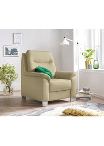 Sit & More sit&more , Sessel »Boccaccio«, inklusive Federkern und Kopfteilverstellung , ivory