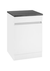 Optifit, Unterschrank &raquo;Roth&laquo; Breite 60 cm, wei&szlig;/wei&szlig;-anthrazit, wei&szlig; -B/H/T: 60 cm x 88 cm x 60 cm, wei&szlig;/wei&szlig;-anthrazit