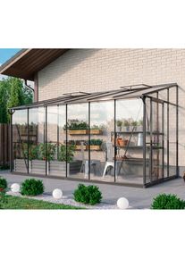 Vitavia, Anlehngew&auml;chshaus &raquo;Osiris 7800&laquo;, schwarz, B/H/T: 190 cm x 379 cm, schwarz