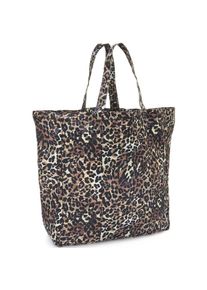 Vivance , Strandtasche »Shopper«, XXL Beachtasche Sommertasche in modischer Leo Optik VEGAN , braun-schwarz