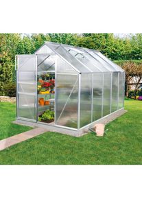 Vitavia, Gew&auml;chshaus &raquo;Venus 5000&laquo;, silberfarben, B/H/T: 192 cm x 254 cm, silberfarben