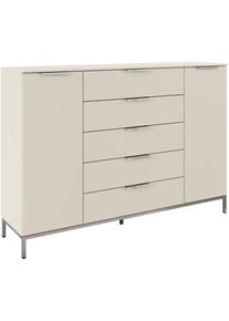 Rauch, Kombikommode &raquo;Kommode T&uuml;rkommode Sideboard Kombikommode FLIPP&laquo; Breite 160/180 cm mit 4 Einlegeb&ouml;den, 2-t&uuml;rig mit 5 Schubladen und Soft-Close-