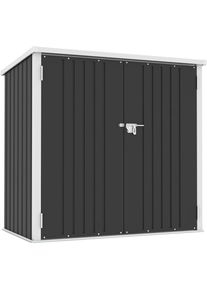 Konifera, Garten-Ger&auml;teschrank &raquo;mit Bodenrahmen&laquo; wetterfest und langlebig, nahezu wartungsfrei, anthrazit -beige, Metall, anthrazit -beige