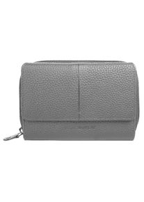 Betty Barclay, Damen, Geldb&ouml;rse echt Leder, schwarz, schwarz, H&ouml;he 15 cm x Breite 10 cm x Tiefe 4 cm