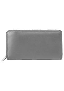 Bodenschatz, Damen, Geldb&ouml;rse echt Leder, schwarz, schwarz, Breite 20 cm x H&ouml;he 11 cm x Tiefe 3 cm