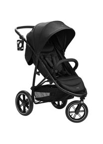 hauck, Kinder-Buggy &raquo;Dreiradbuggy, Rapid 3 Air, black&laquo; 22 kg mit schwenk/feststellbarem Vorderrad; Luftr&auml;der; bis 22 kg belastbar, black, Kinder-Buggy