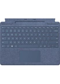 Microsoft, Tastatur &raquo;Surface Pro Signature&laquo; (Funktionstasten Multimedia-Tasten Touchpad Windows-Sperrtaste), Saphir, Kompatibilit&auml;t: Surface Pro 9, 
