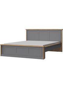 Home Affaire, Bettgestell &raquo;Tara&laquo; Liegefl&auml;che 160x200 cm, Graphite matt/Pacific Walnut + Graphite matt/Pacific Walnut + Graphite matt/Pacific Walnut, 