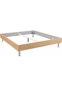 wimex , Bett »Easy, große Auswahl an Größen und Farben, auch in Komforthöhe« Made in Germany, ohne Kopfteil, ideal unter Dachschrägen oder Fenster...