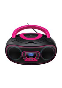 Denver , Digitalradio (DAB+) »DAB+ Boombox Mit DAB+/FM-Radio, Bluetooth-Funktion, pink«, (Bluetooth Digitalradio (DAB+)-FM-Tuner 1,80 W) , Pink ,...