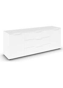 Rauch, Schubkastenkommode &raquo;Kommode T&uuml;rkommode Sideboard Kombikommode FLIPP&laquo; Breite 160 cm mit 2 Einlegeb&ouml;den, 2-t&uuml;rig mit 3 Schubladen und Soft-Close-