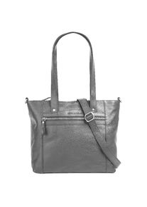 Betty Barclay, Damen, Shopper echt Leder, schwarz, schwarz, 100 % Rindleder