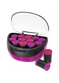 Remington, Heizwickler &raquo;H5670&laquo; 12 Lockenwickler Keramik-Ionen-Technologie in 2 Gr&ouml;&szlig;en, schwarz/violett, 4 Jahre Herstellergarantie bei 