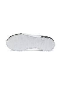 Puma , Sneaker »CARINA 2.0« , Puma White-Puma White-Puma Team Gold-Puma Black , 37 , 37 , Obermaterial aus Leder mit perforiertem Schuhblatt