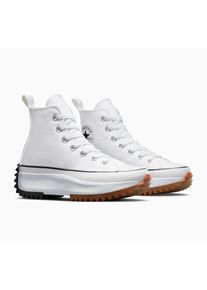 Converse, Damen, Sneaker &raquo;RUN STAR HIKE CANVAS PLATFORM&laquo;, WHITE/BLACK/GUM, 43, WHITE/BLACK/GUM, Cooler Sneaker von Converse mit Schn&uuml;rung