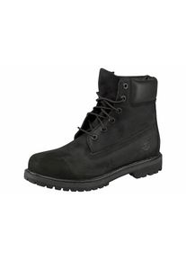 Timberland , Schnürboots »Premium 6 INCH LACE UP«, Winterstiefel, Schnürstiefel, Winterschuhe, wasserdicht , Black-Nubuck , 37 , 37 , Stylische...