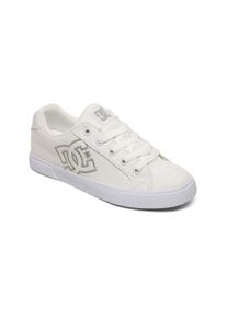 DC Shoes , Sneaker »Chelsea Tx« , White/Silver , 10(42) , 10(42) , Stoff: Obermaterial aus Baumwolle
