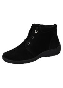 Waldl&auml;ufer Waldl&auml;ufer, Damen, Winterboots &raquo;HESNA&laquo; , Stiefelette, Schn&uuml;rboots in Komfortweite H = sehr weit, schwarz, 8,5 (42,5), schwarz, Mit Schn&uuml;rung und Innen