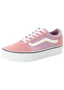 Vans , Sneaker »Ward Platform« , SUEDE/CANVAS COLORBLOCK , 37 , 37 , Stylischer Sneaker von Vans mit Schnürung