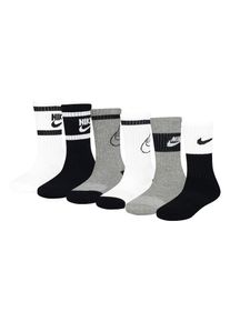 Nike Sportswear , Socken »NHN NSW RETRO 6PK CREW«, (6 Paar), für Kinder Gr. 27 - 34,5 , WHITE-SCHWARZ-GRAU , 23/26,5 (4) , 23/26,5 (4) , Kinder 6er...
