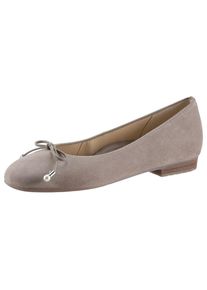 Ara , Ballerina »SARDINIA«, Loafer, Festtagsschuh, Business Schuh mit eleganter Schleife , taupe , 4 (37) , 4 (37) , Klassischer Schlupfschuh in...