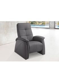 exxpo - sofa fashion , Sessel »Tivoli, Hochlehnsessel, Relaxsessel, Kinosessel, bequem«, (Set), mit Relaxfunktion, schmale Armlehnen , delphin